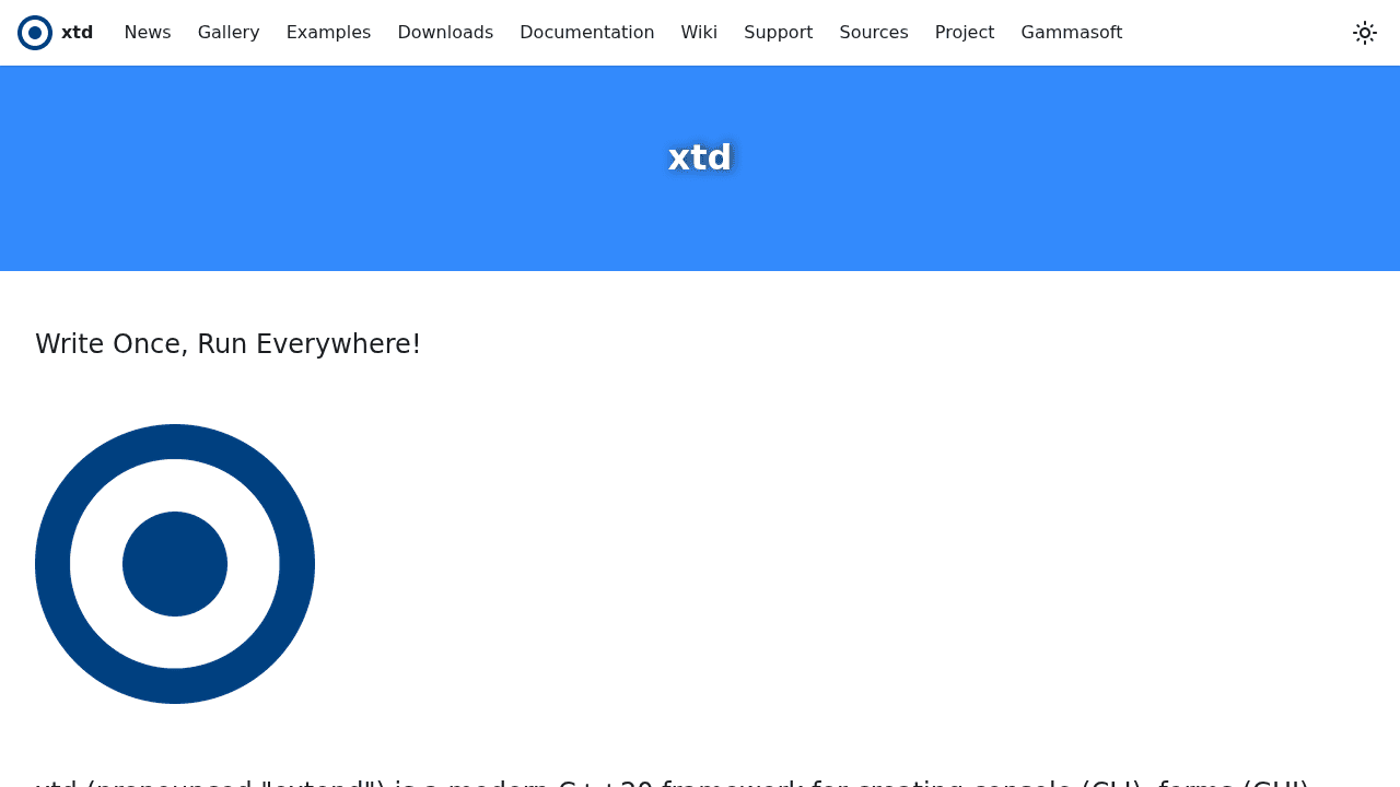 xtd interface preview