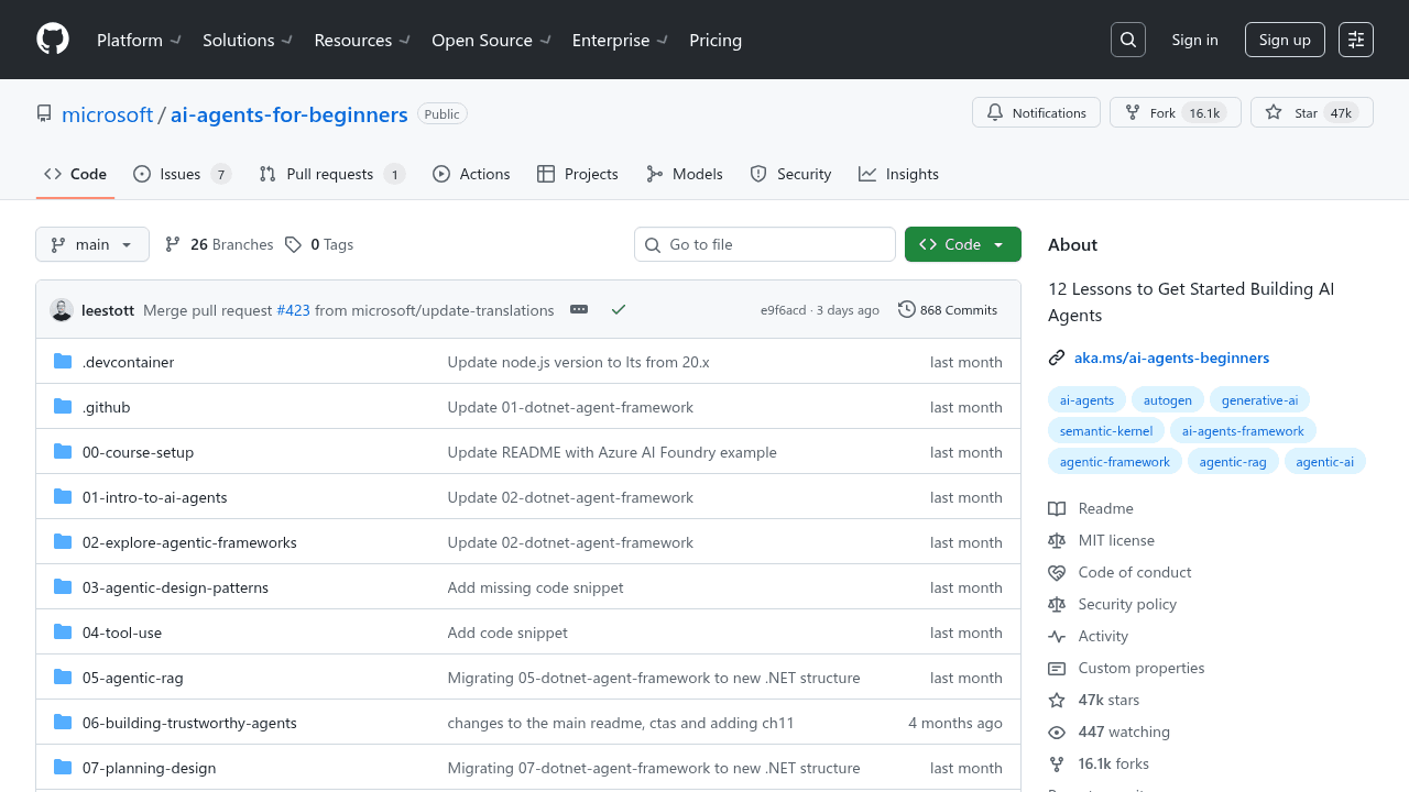 Featured Repository Screenshot