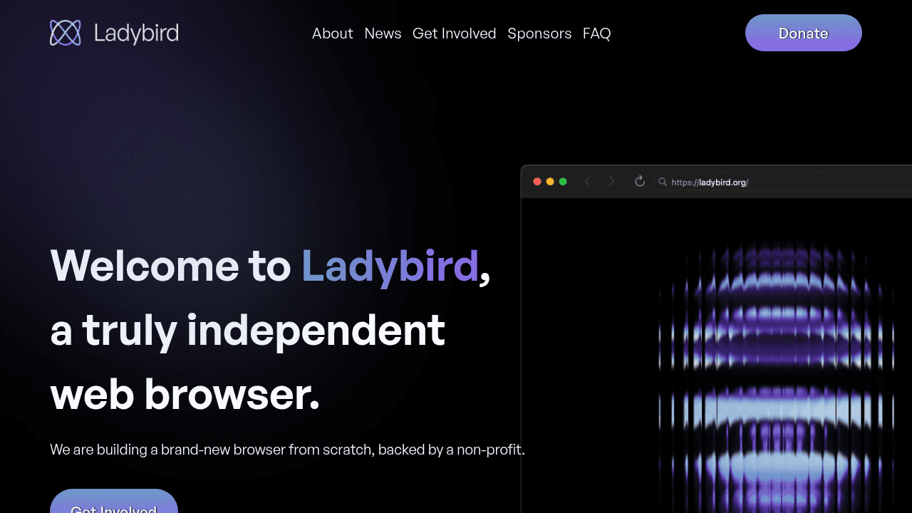 ladybird interface preview