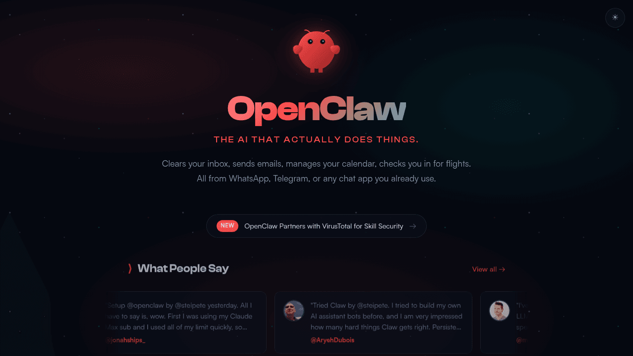openclaw interface preview