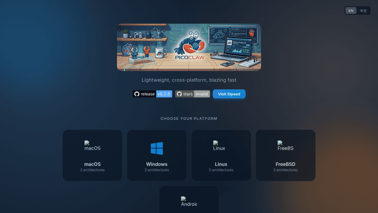 picoclaw interface preview