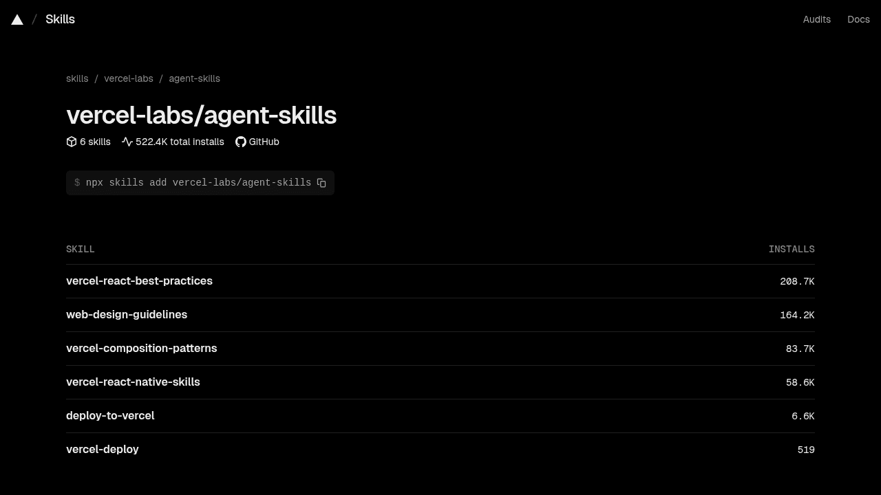 agent-skills interface preview