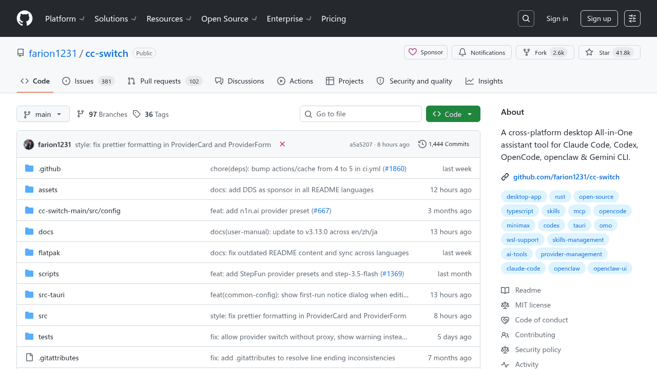 Featured Repository Screenshot