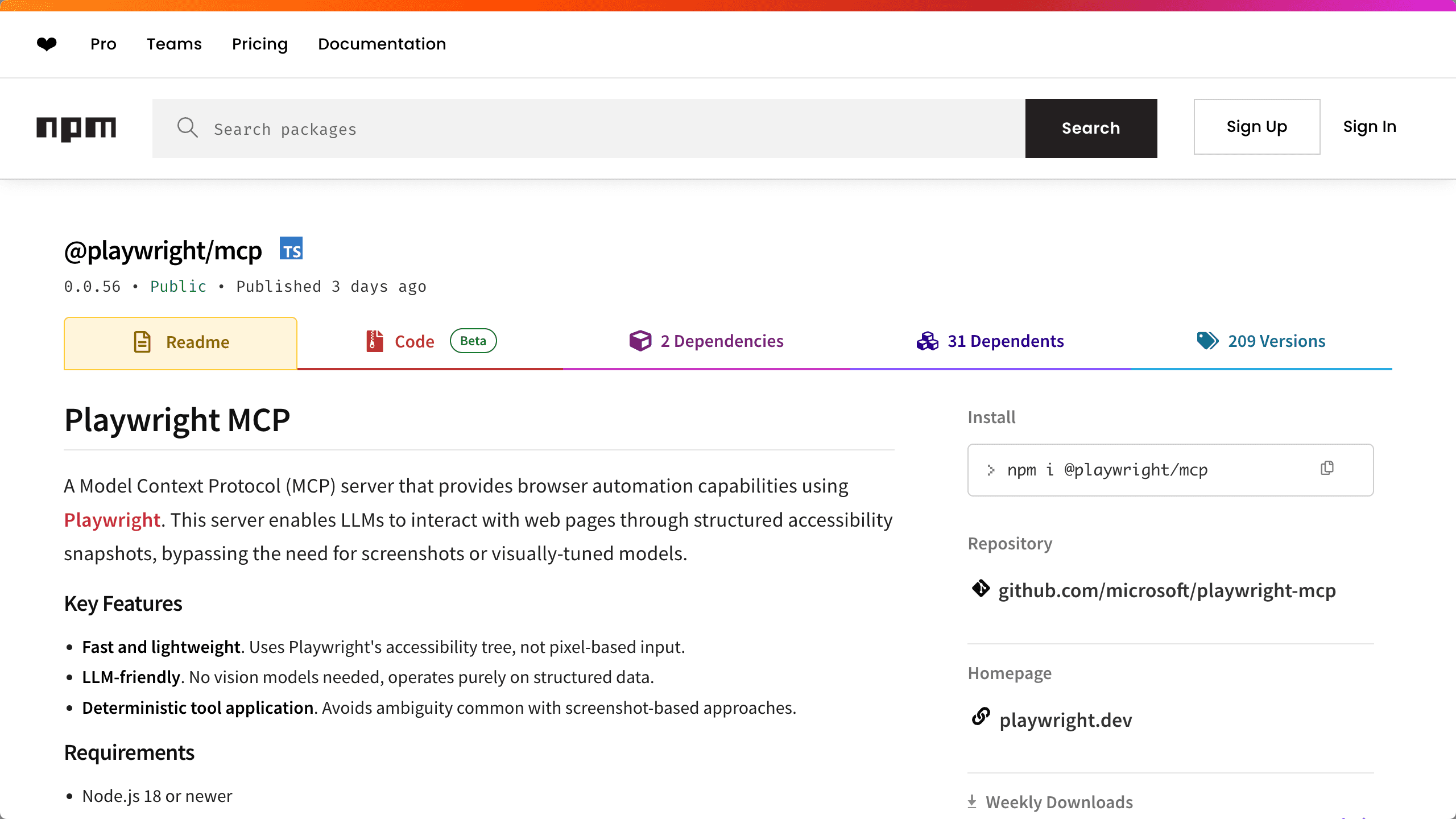 Featured Repository Screenshot
