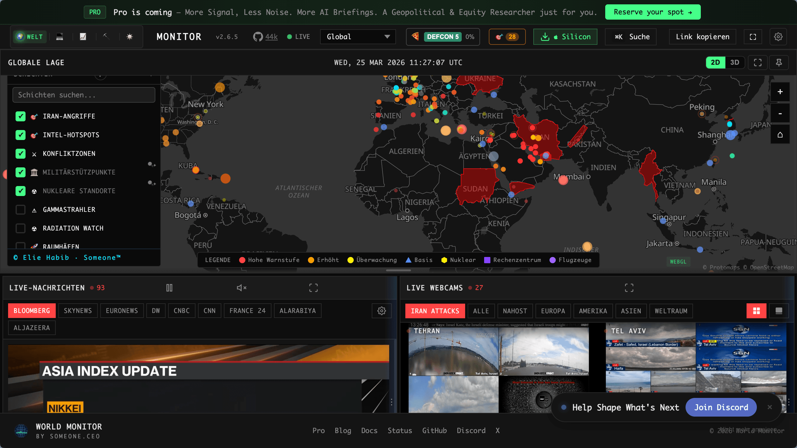 worldmonitor interface preview